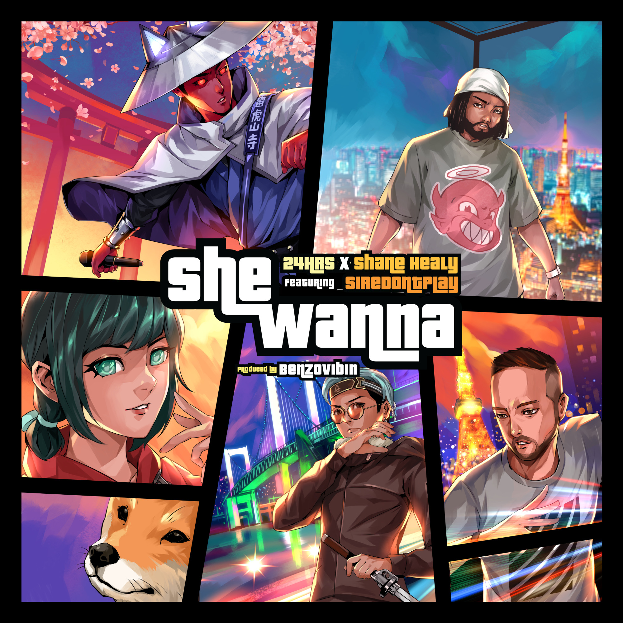 She Wanna ft. 24hrs, Shane Healy & SireDontPlay